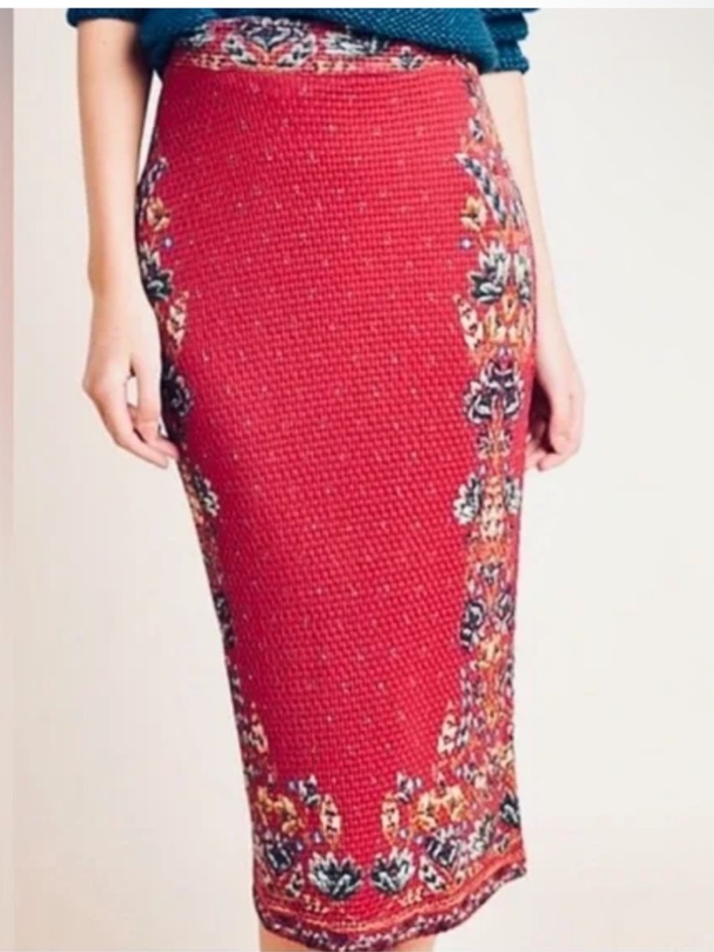 NWT Farm Rio Catalina Knit Pencil Skirt